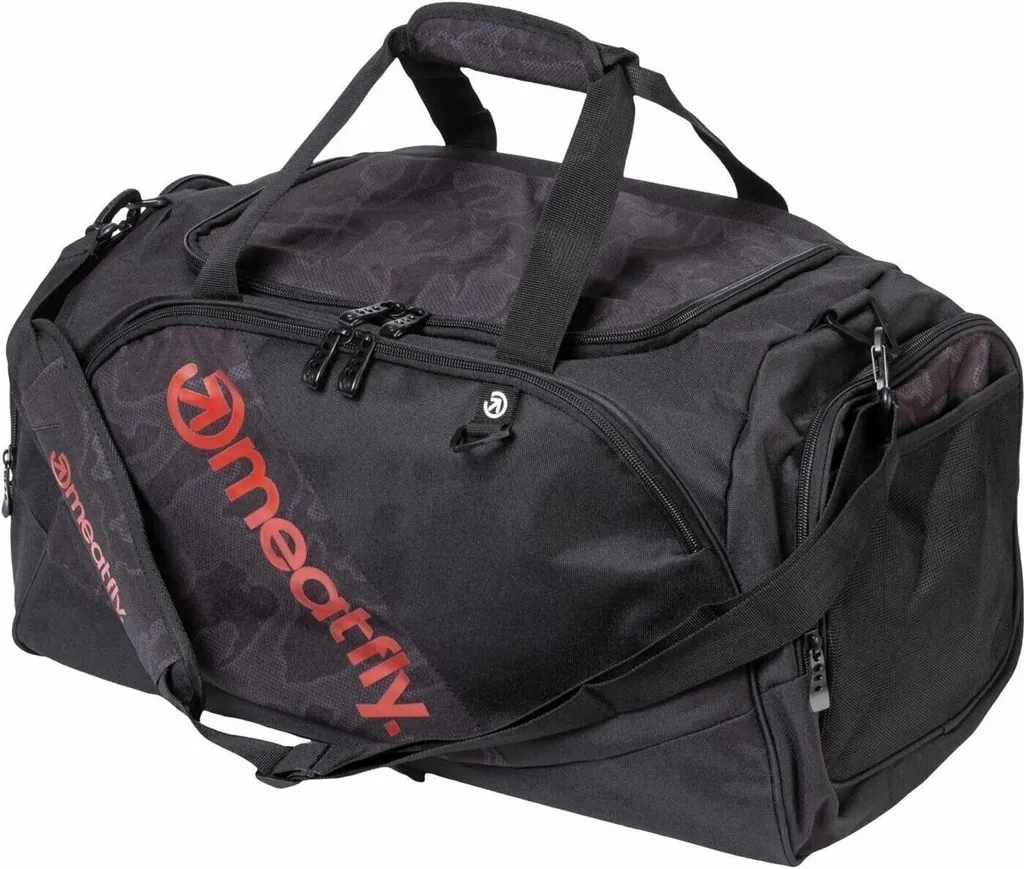 Sac de Voyage 30L Meatfly Rocky Morph Black - Idéal Weekend et Sport
