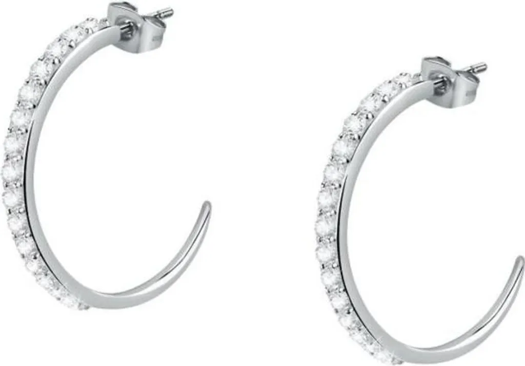 Boucles d'oreilles anti-allergies Poetica SAUZ33 acier inoxydable