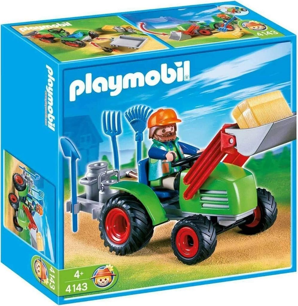 PLAYMOBIL 4143, Traktor, 4 Jahr(e), Mehrfarbig, Kunststoff Produktbild 