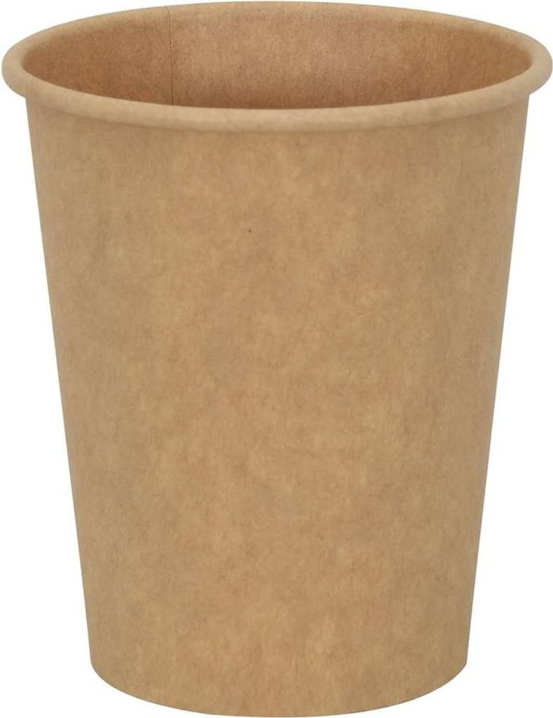 vidaXL Pappbecher 1000 Stk. 8oz 200ml Braun