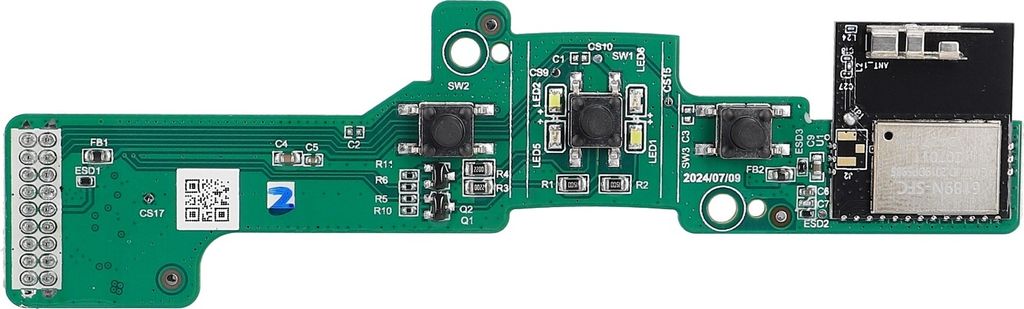 Tastenboard Ecovacs 201-2353-1020 für Staubsauger-Roboter