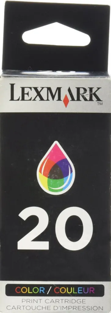 Cartouche Lexmark No.20 Couleur 15MX120E pour Photos et Graphiques