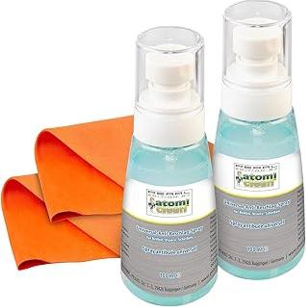 Antibeschlagspray: 2er-Set Universal-Anti-Beschlag-Spray für Brillen, Scheiben, je 100 ml (Brillenspray, Windschutzscheibe Spray, Brillenreiniger)