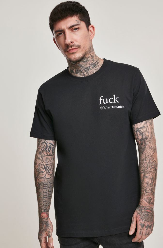 Tričko Mister Tee FCK Tee Black-M Obrázok produktu 