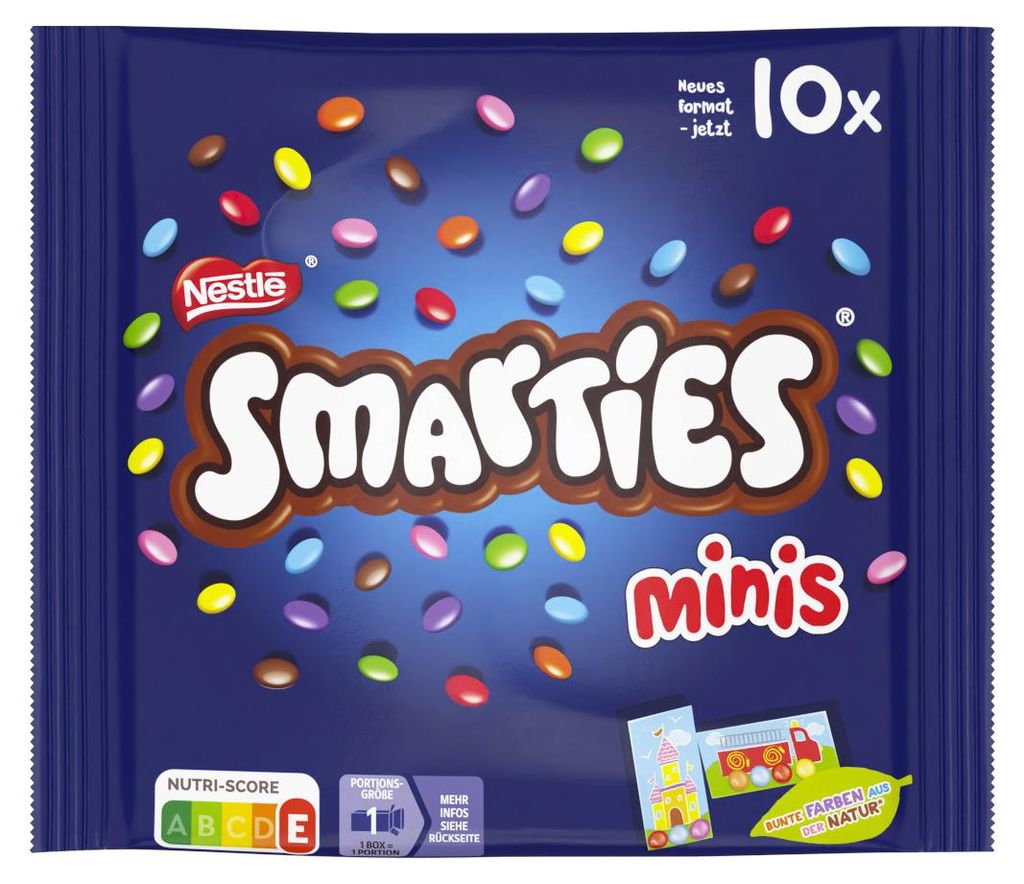 Nestle Smarties Mini – czekoladowe kulki w cukrowej Zdjęcie produktu 