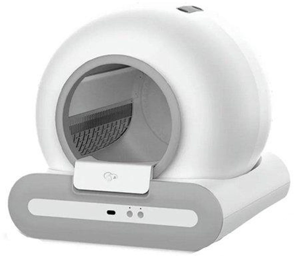 Selbstreinigende Katzenbak, hygienisch, weiß, Smart