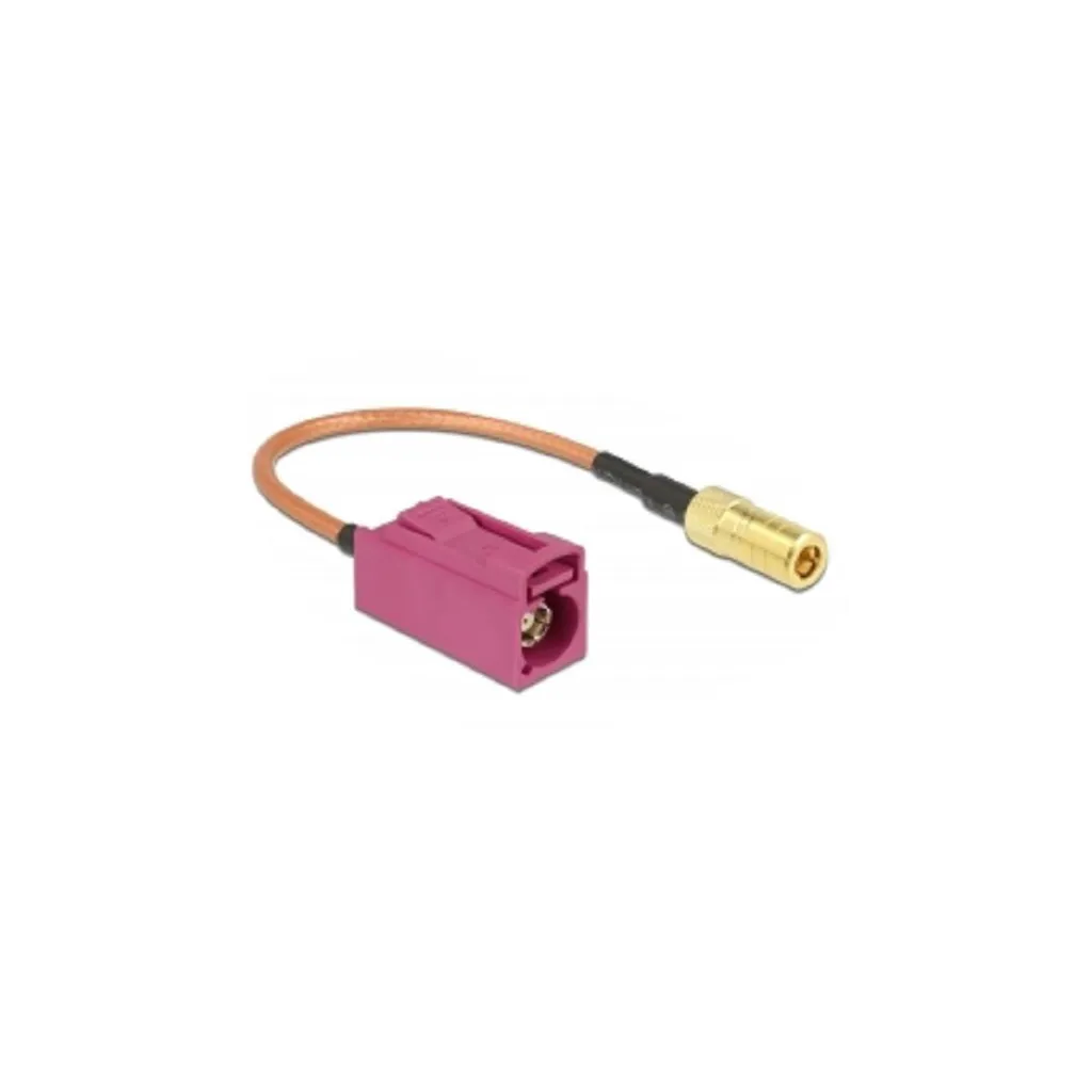 Cavo antenna FAKRA presa H - presa SMB RG-316 15 cm