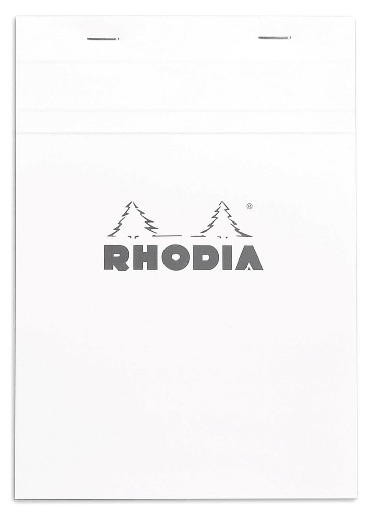 RHODIA Notizblock No. 16 DIN A5 kariert weiß 80 Blatt Produktbild 