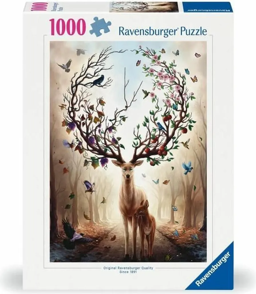Puzzle Ravensburger Magic Deer - Activité Anti-Stress et Déco Murale
