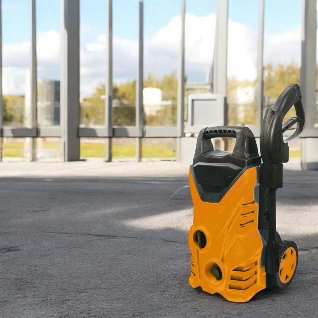 Nettoyeur haute pression électrique mobile 1400W pour terrasse et auto