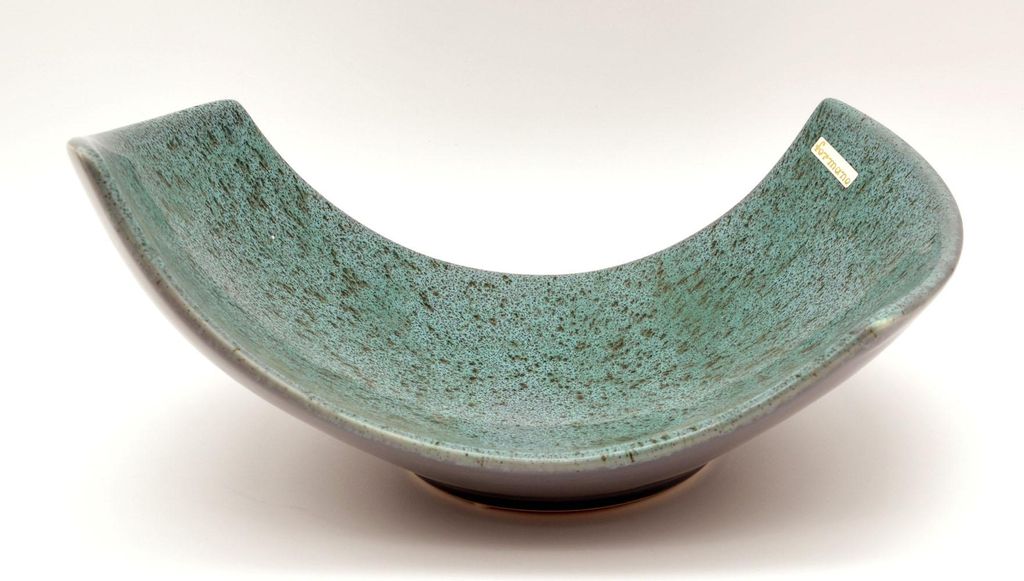 Keramik-Schale Janine grün ca. 29 x 18 x 9 cm (L/B/H)