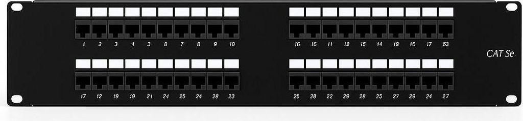 Patchpanel 19 Zoll – 32 Ports Cat5e UTP