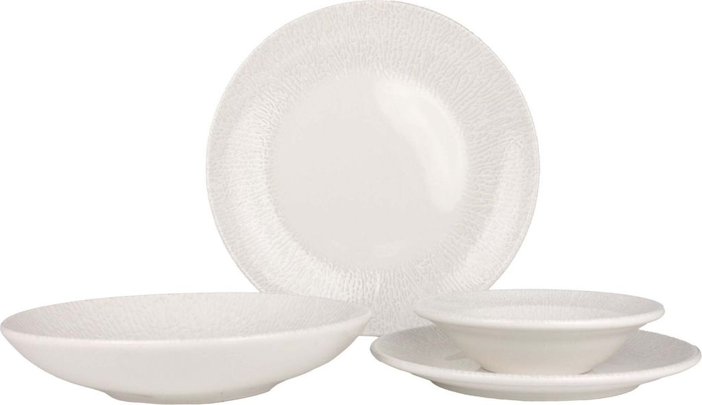 Bonna Geschirrset (Large) - Radix - 24 teilig - 6 Personen - Porzellan