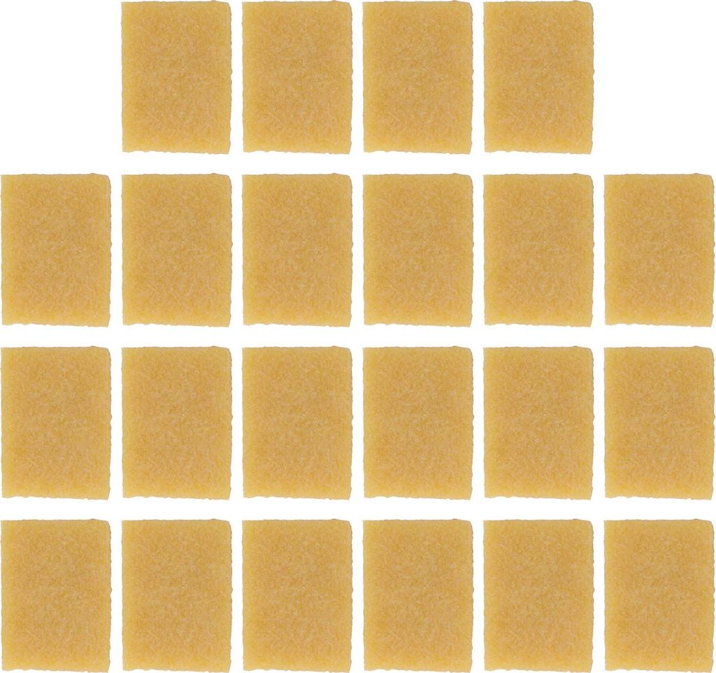22 PCs Adhäsive Radiergummi Quadrate Manual Natural Gummi Wiederverwendbar 7x5.1 cm DIY Schneidkleber Rückstand Entfernung für Schulprojekte