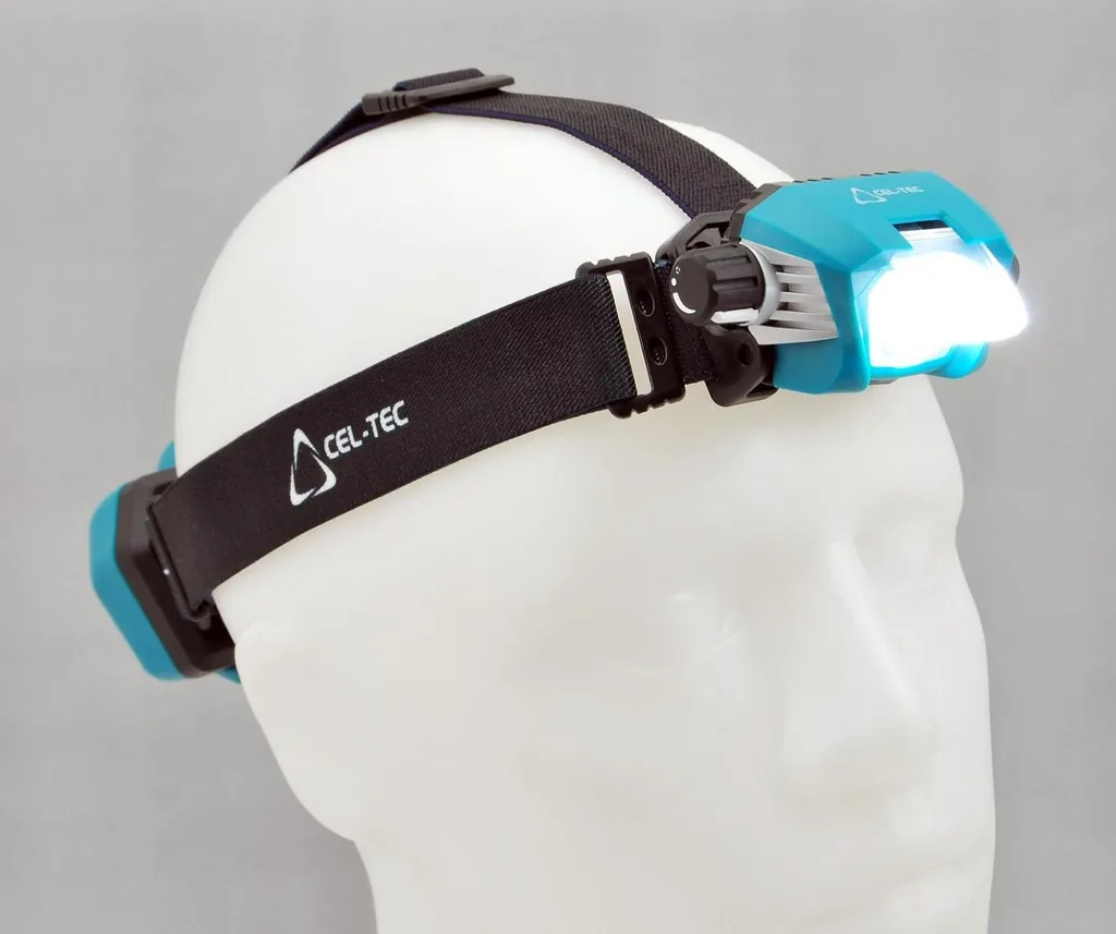 Cel-Tec HL1000 Frontale LED Haute Autonomie avec Faisceau Orientable