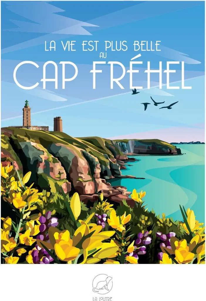 Puzzle 1000 pièces Cap Fréhel La Loutre - Grand format pour adulte