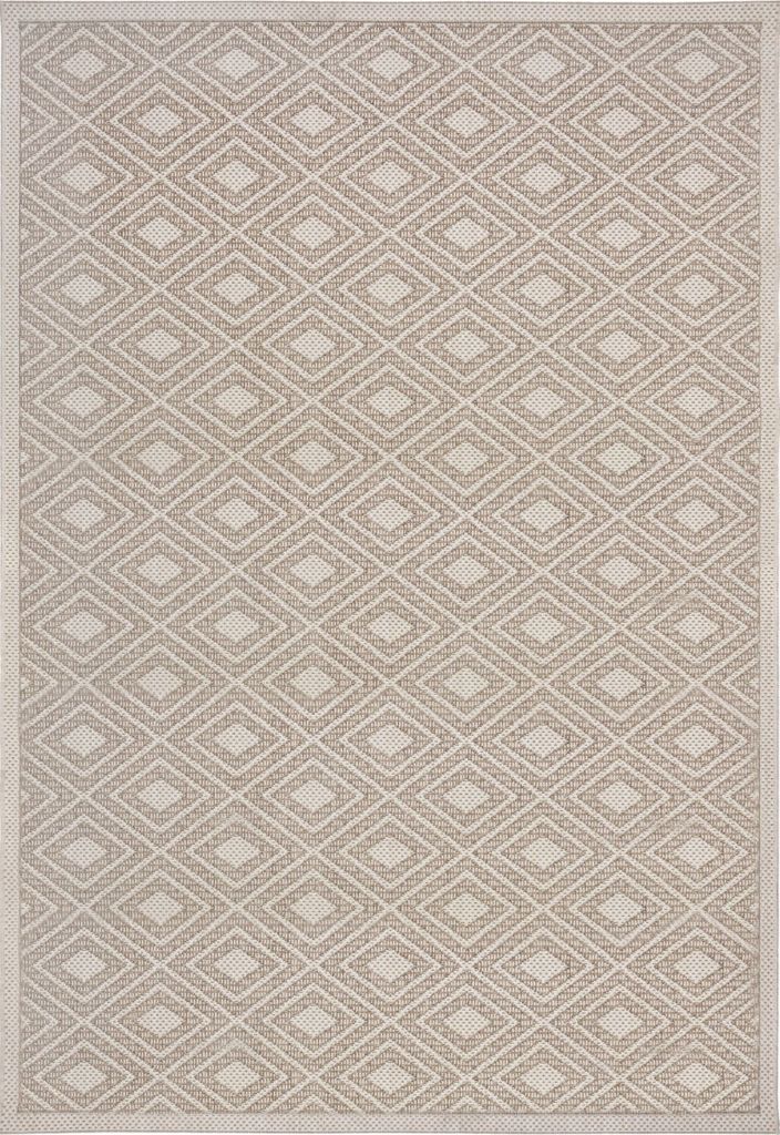 KADIMA DESIGN MARACANA Alma 120 cm x 170 cm Beige Rechteckig Indoor & Outdoor Teppich
