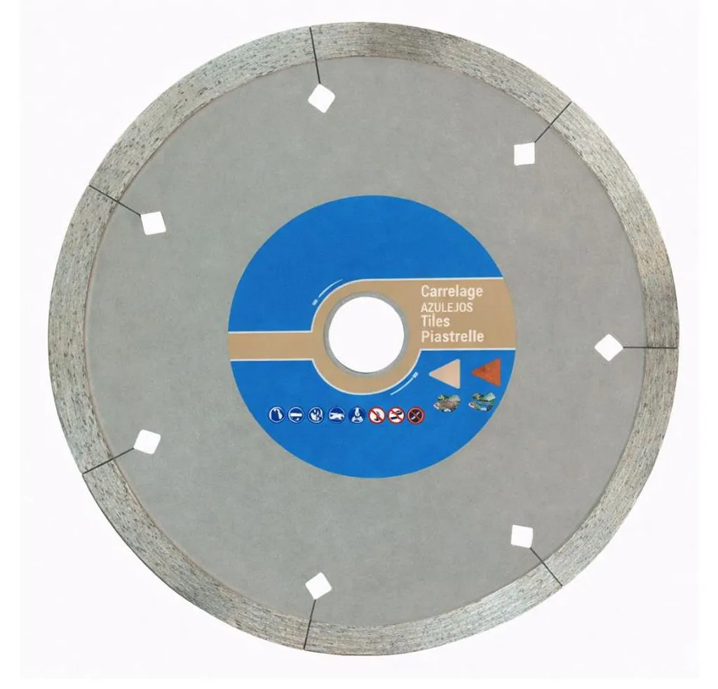 Disque Diamant Diamwood D.115mm Jante Lisse pour Carrelage et Faïence