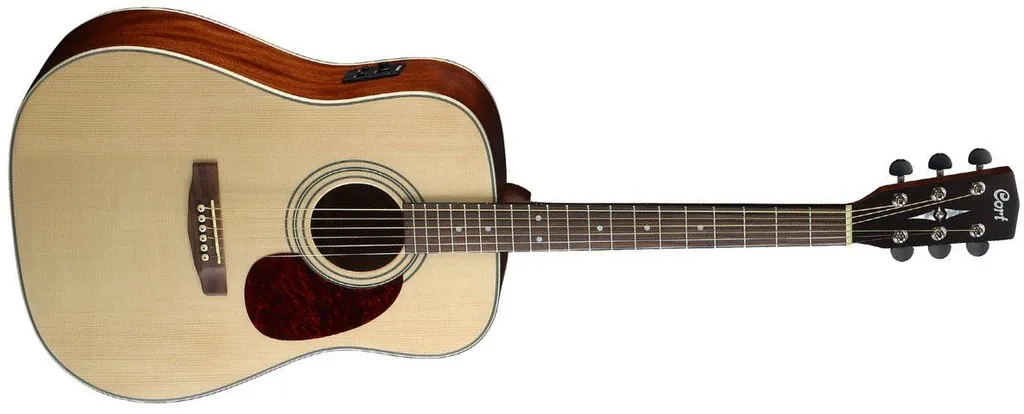 Guitare Cort Earth 70E W Naturelle Satinée avec Préampli Fishman Presys