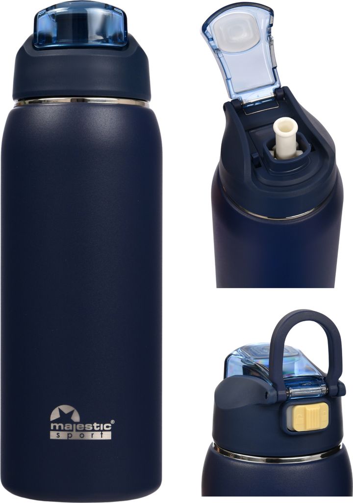 Majestic Sport Thermoflasche 750 ml Delta navy.