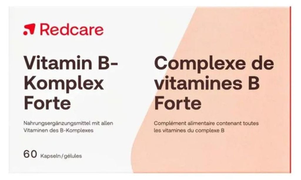 Redcare Vitamin B Komplex Forte Kapseln, 60 St. Kapseln