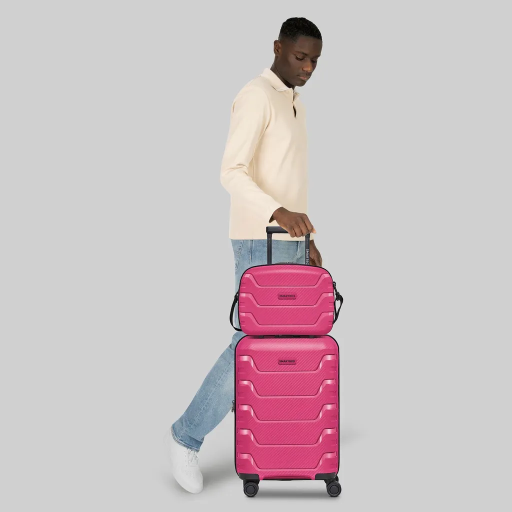 SMARTBOX Beauty Case Edition 01 Pink Rosa - Vanity Case Rigido Viaggio - 5