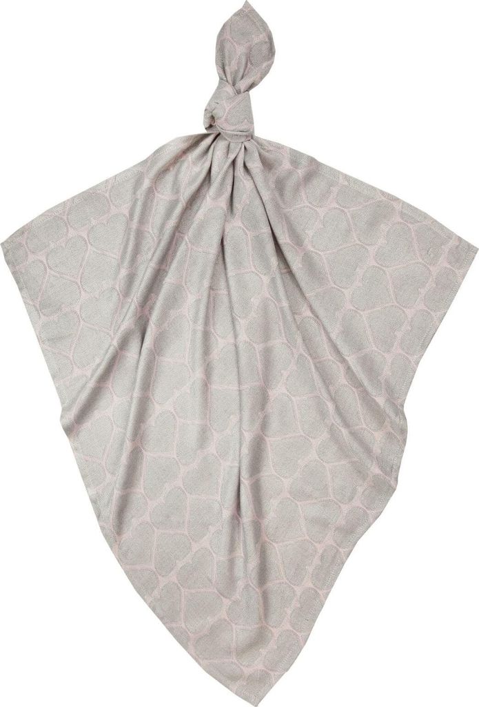 Bambus-Windeltuch 30x30 Pink Hearts, Bamboo Line Texpol Produktbild 