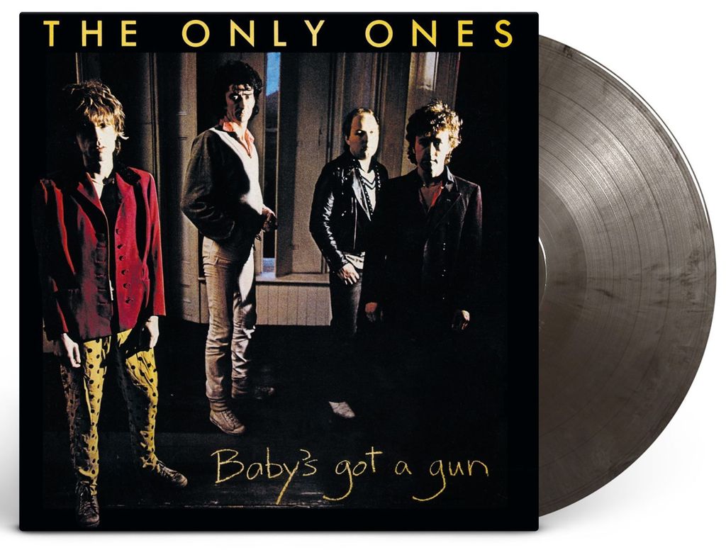The Only Ones: Baby's Got A Gun (remastered) (180g) (Limitierte, nummerierte Auflage) (Silber & Schwarz marmoriertes Vinyl)
