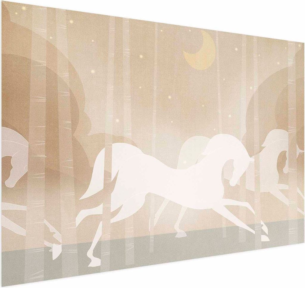 Posterpapier Poster - Galloping Horses 60x40 cm Für Kinder e-A-10140-ao-a