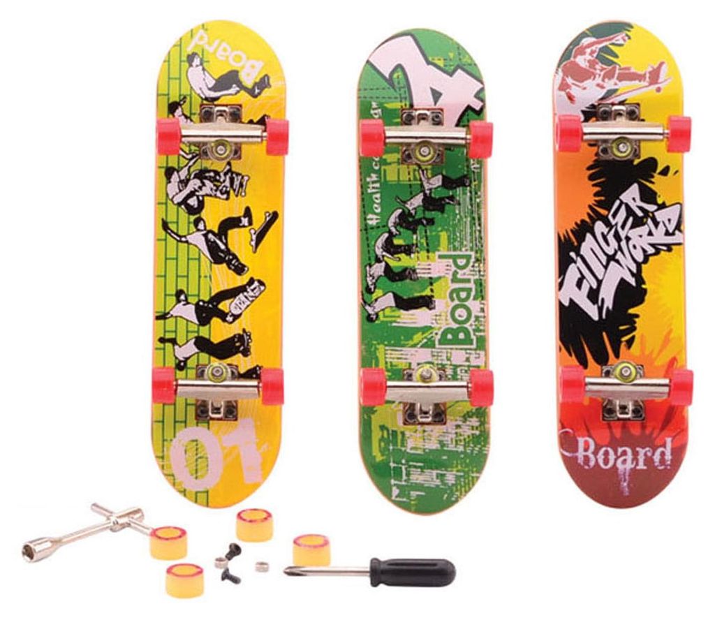 Finger -Skateboard mit Zubehör Produktbild 