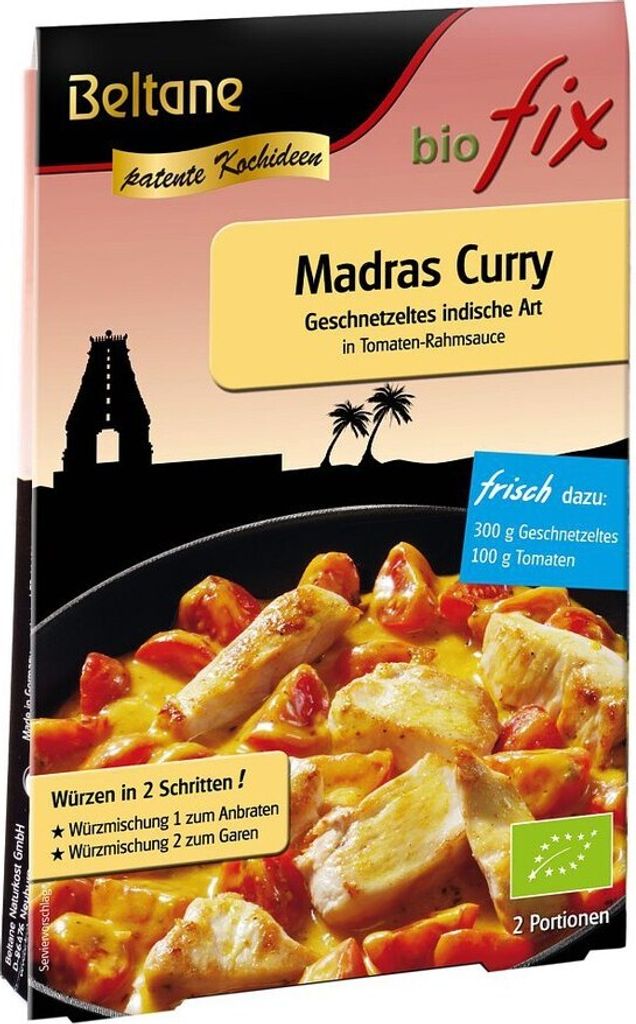 Beltane - Beltane biofix Madras Curry - 19,68g
