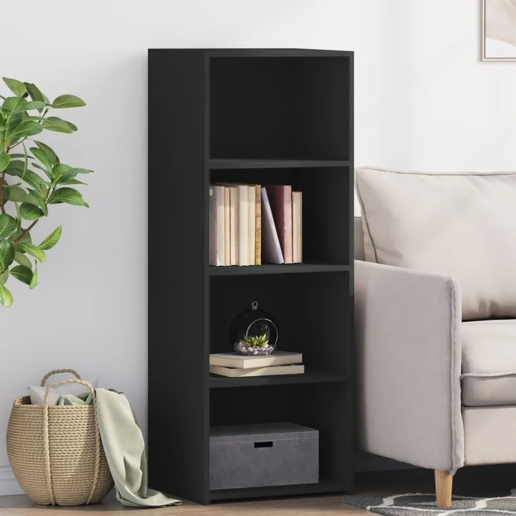 Credenza Alta Nera Maison Exclusive 45x41x124 cm | Mobile Dispensa Moderno