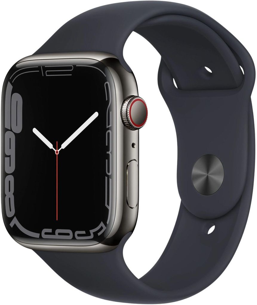 Apple Watch Series 7, OLED, Touchscreen, 32 GB, WLAN, GPS, Produktbild 