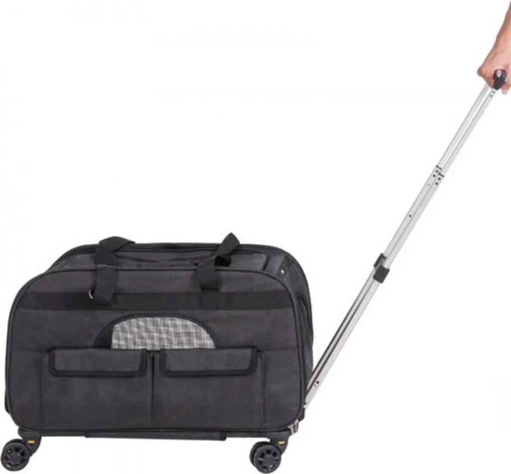 Solution transport chien 30kg - Poussette pliable et sac à dos 2 en 1