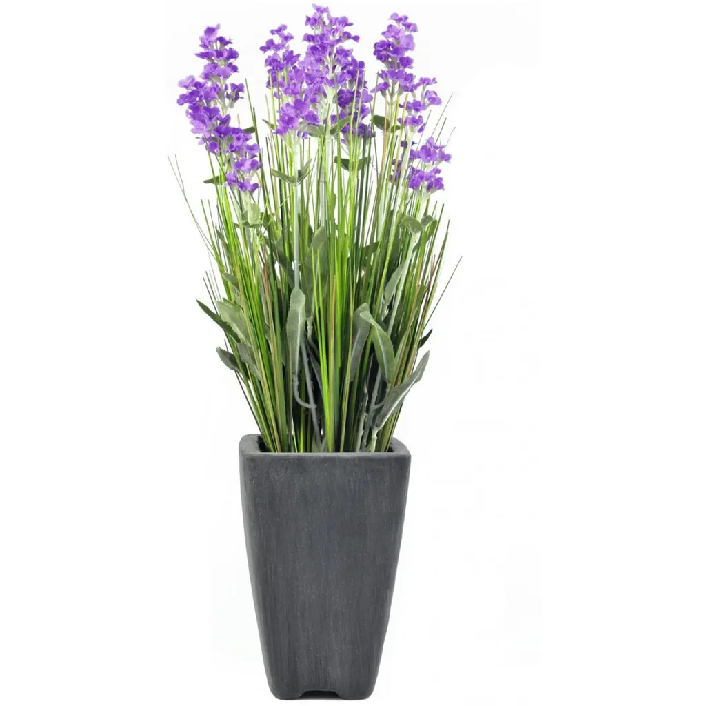 Lavanda Artificiale EUROPALMS 45cm - Stile Rustico e Colore Viola
