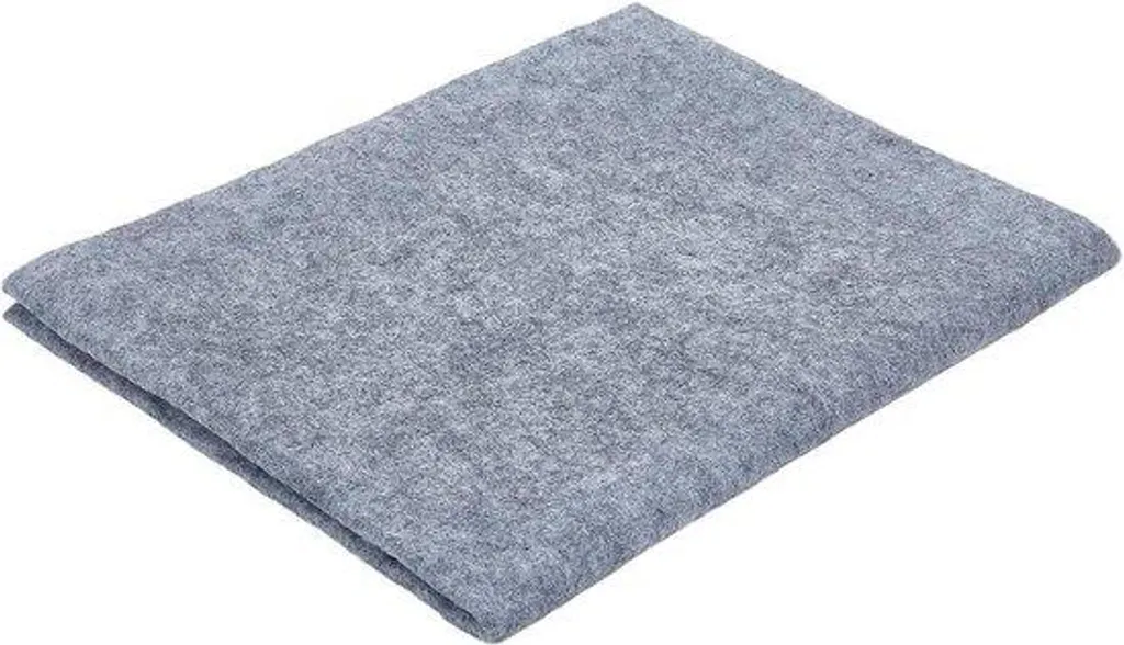 Accessoire peinture chinoise : Support gris en feutre anti-encre