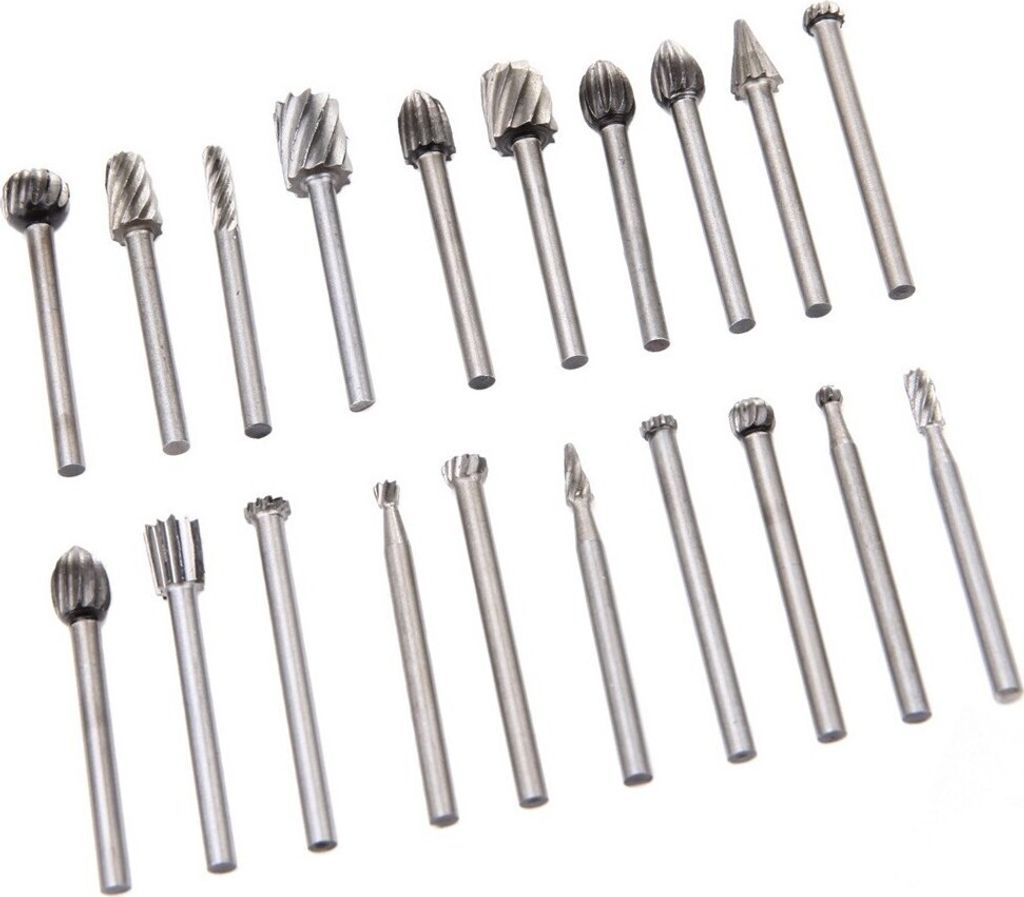 Zestaw mini frezów/frezów (Dremel) (20 szt.) Zdjęcie produktu 
