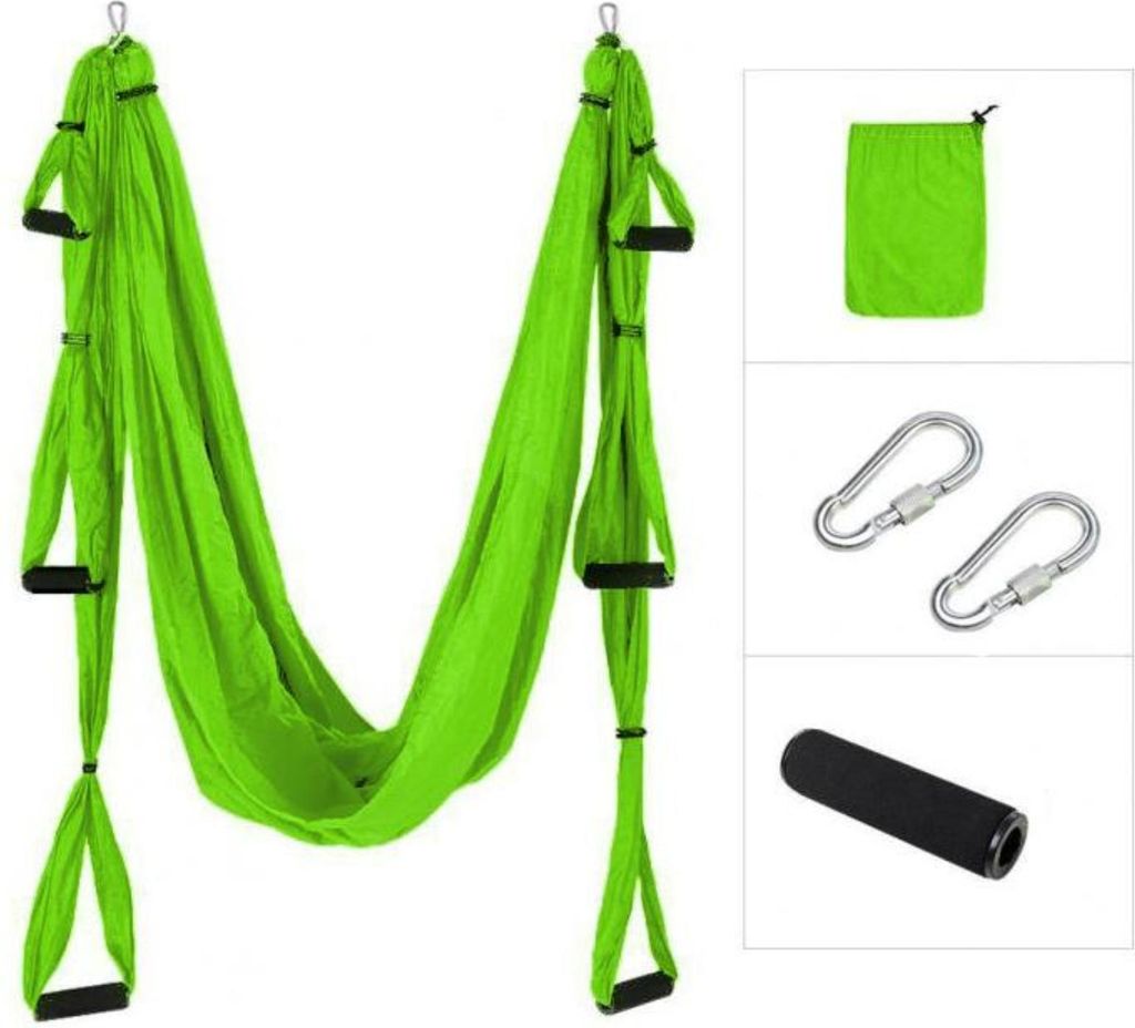 Yoga aérien - Hamac MASTER - vert Image du produit 
