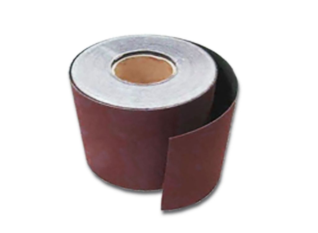 1 Rolle Schleifpapier 115mm x 50m D-red Korn 180 Rollenschleifpapier schleifen 