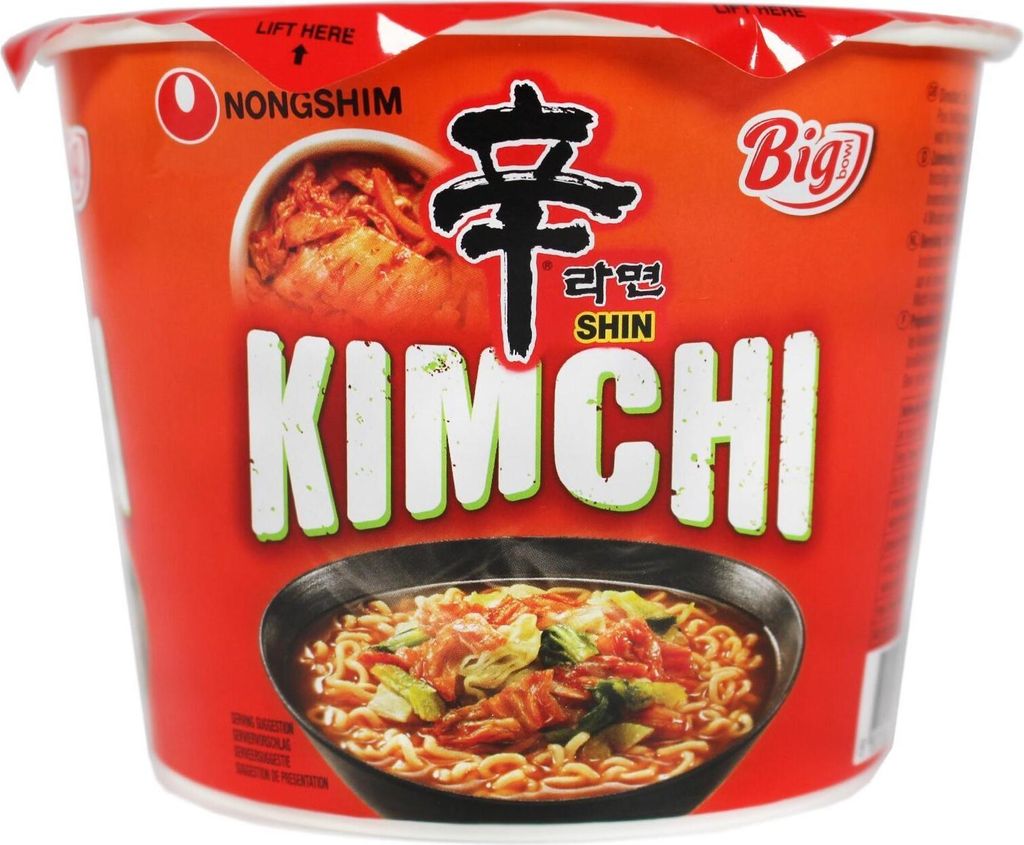 Nongshim Big Bowl SHIN Kim Chi 112g Produktbild 