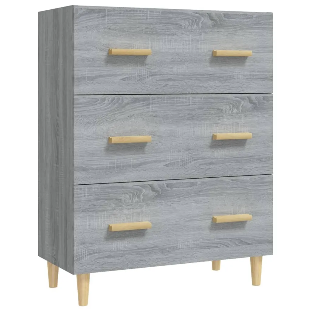 Madia Salvaspazio Grigio Sonoma 70x34x90 cm | The Living Store Online - 2