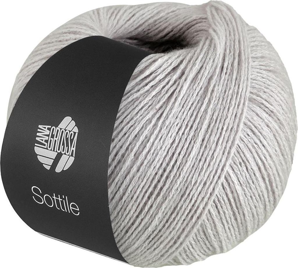 Lana Grossa - Sottile 0025 pastellgrau Produktbild 