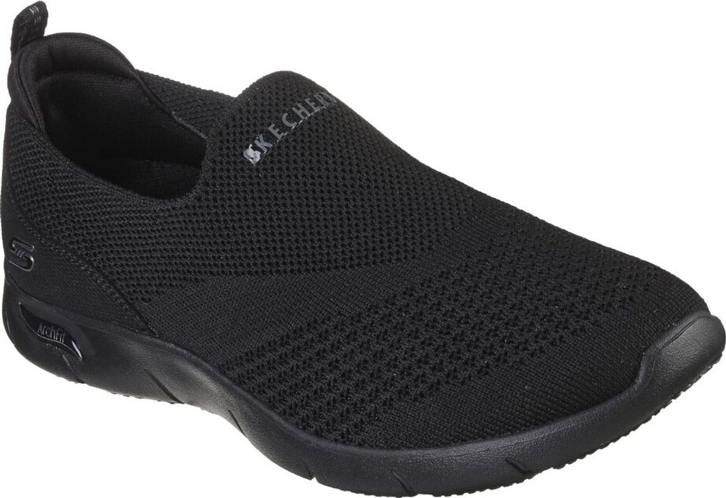SKECHERS Wsuwane Buty Sportowe Damskie ARCH FIT REFINE Czarne 41 EU