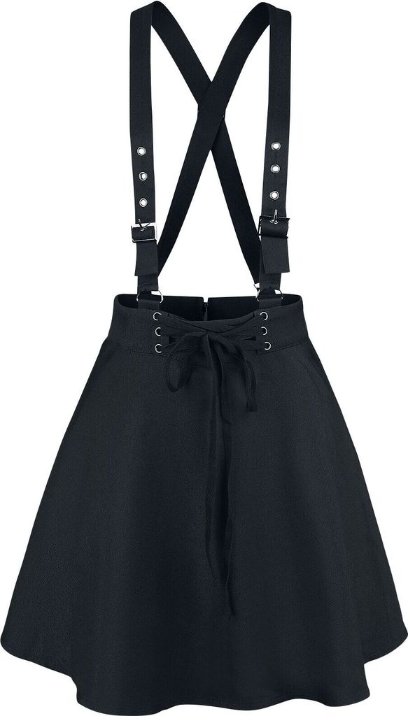 Banned Alternative Kurzer Rock Damen Absence Of Light Skirt schwarz XS