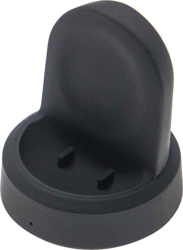 vhbw USB-Ladestation kompatibel mit Samsung Galaxy Watch Active, 5, 3, Active 2, 4 Smartwatch - Ladeschale mit Aufladekabel, 100 cm Schwarz