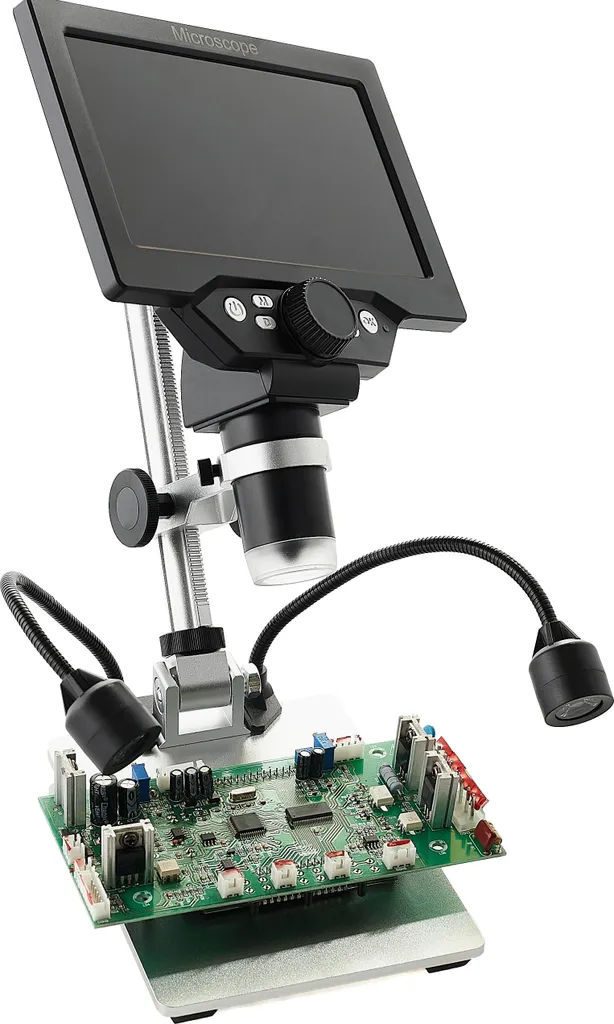 Microscope numérique 1200x HD 1080p avec double éclairage LED réglable - 13