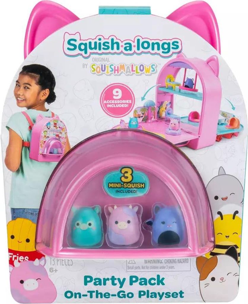 SQUISH A LONGS – Zestaw z Figurkami Plecak – Przygoda w Zdjęcie produktu 