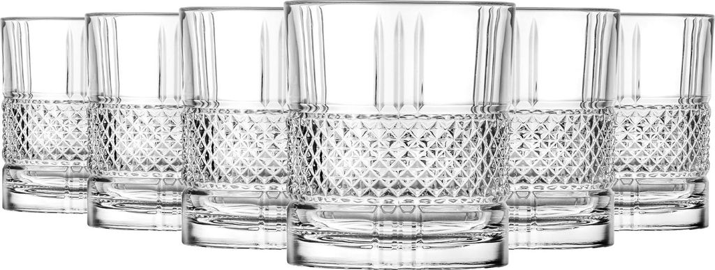 RCR Crystal Brillante whiskyglazen – 340 ml – set van 6 Productafbeelding 