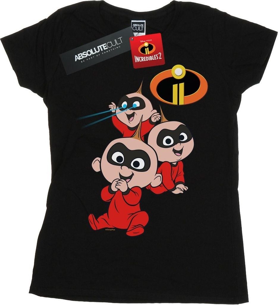 Disney - "The Incredibles" T-Shirt für Damen BI35926 (S) (Schwarz)