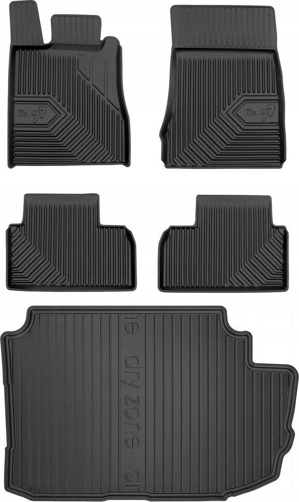 SET 77 Fußmatten und Matten Mercedes S W220 Limousine 1998-2005